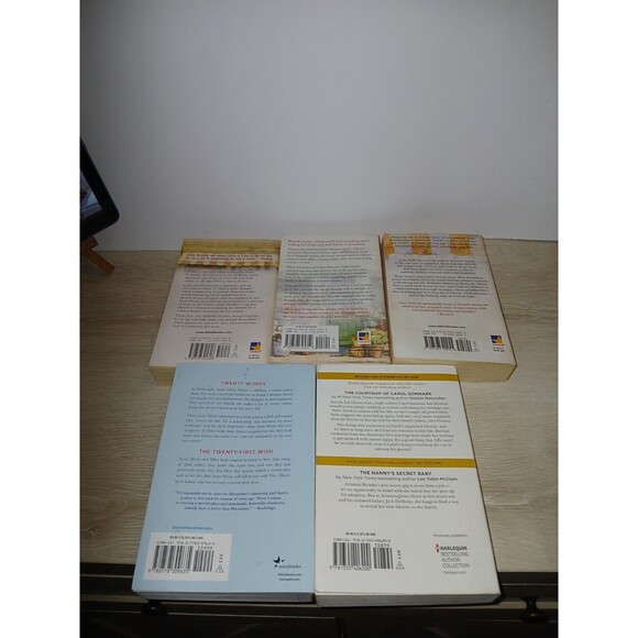 Lot of 5 Paperback Books by Debbie Macomber Romance 4 Are Blossom Street Series - Picture 2 of 13